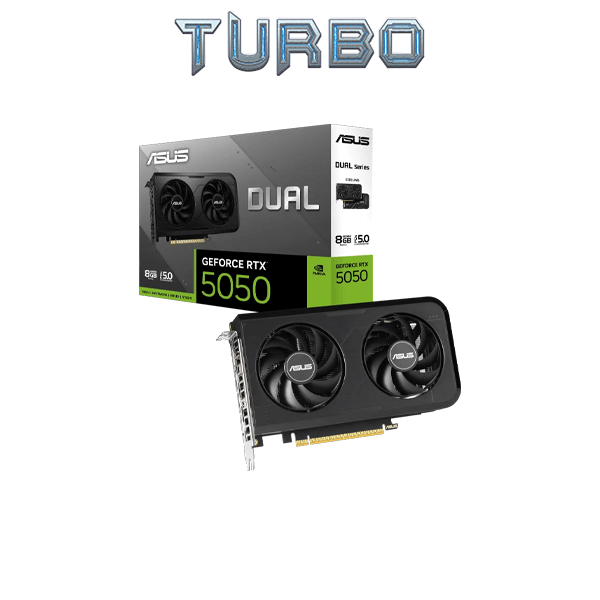 ASUS Dual GeForce RTX™ 5050 OC  8GB GDDR6 